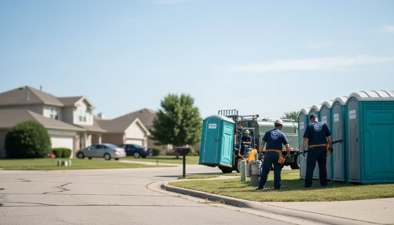 Porta Potty Rental in Mooreland, OK near me